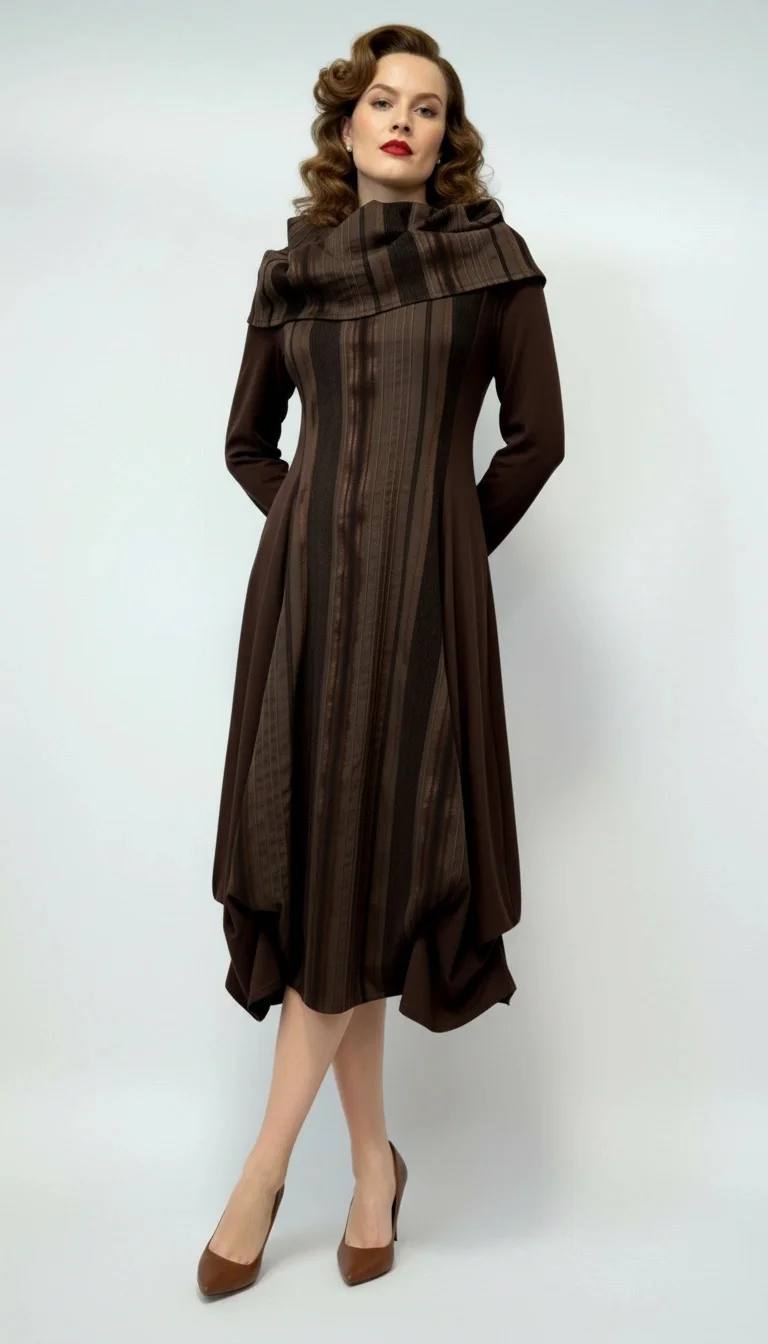 Smeđa haljina BRONYA