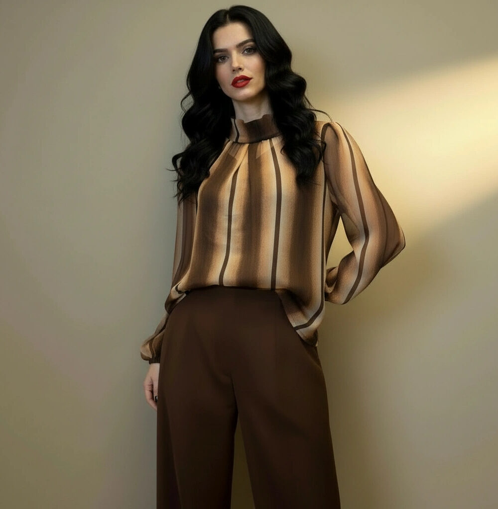 Svilena košulja BARBARA