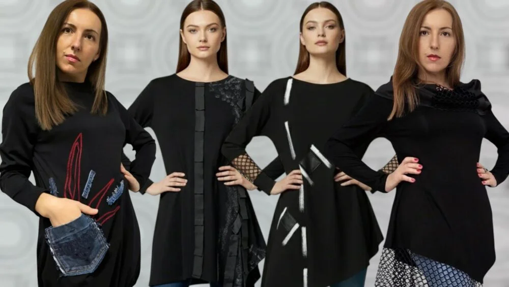 Unikatne ženske tunike Kuky Design, ručno izrađene s umjetničkim detaljima