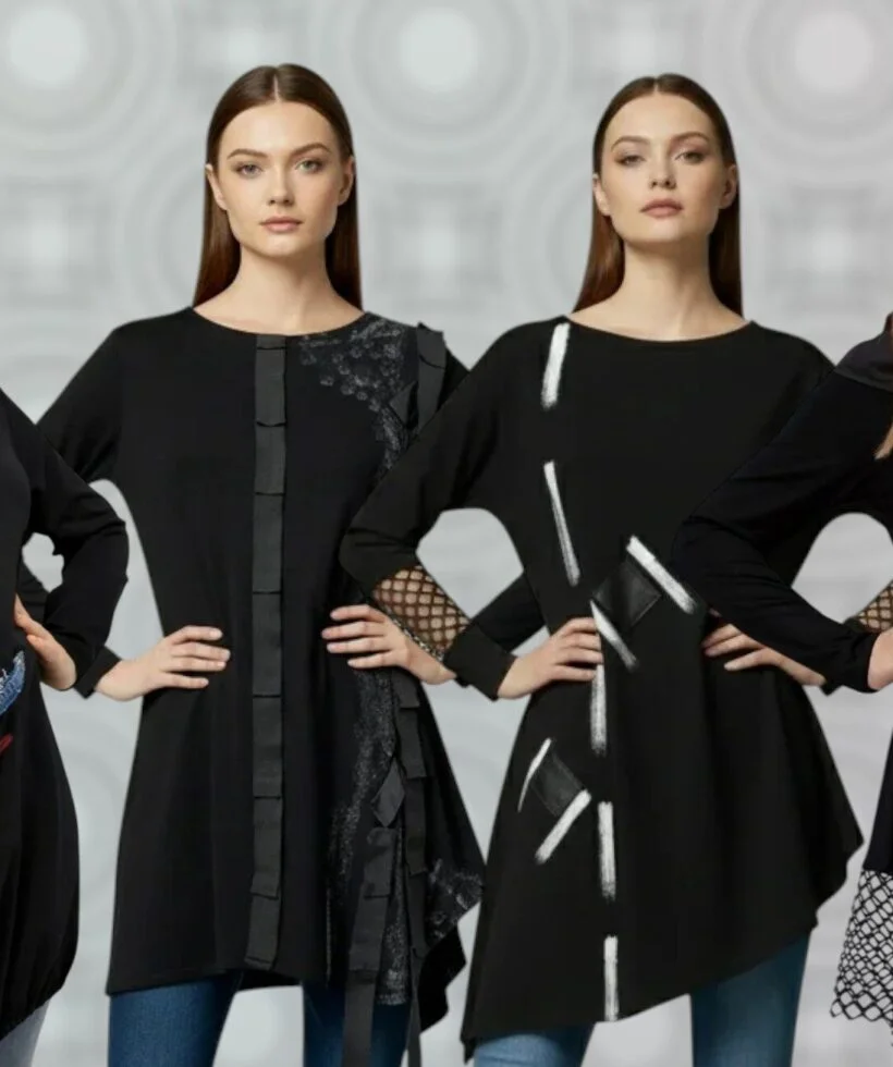 Unikatne ženske tunike Kuky Design, ručno izrađene s umjetničkim detaljima