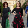 Svečani outfit za vjenčanje gošću – autorska odjeća Kuky Design hrvatska