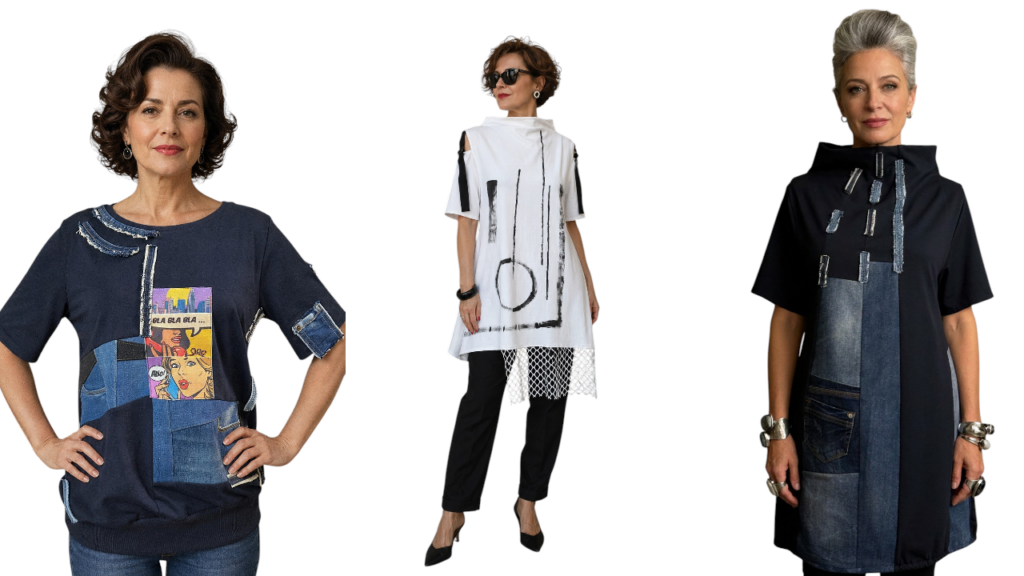 osoba nosi unikatnu odjeću i izražava osobni stil bez praćenja modnih trendova