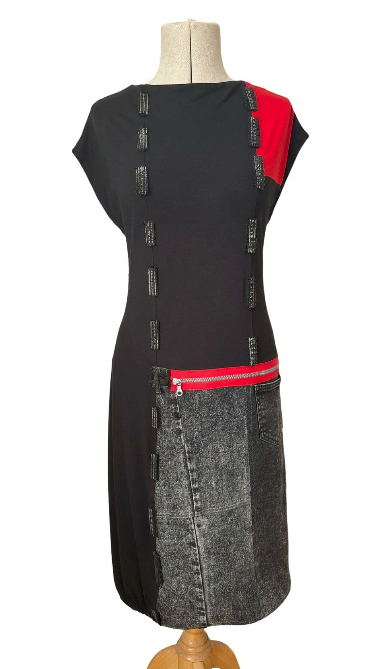 ZENRA haljina – unikatna patchwork haljina