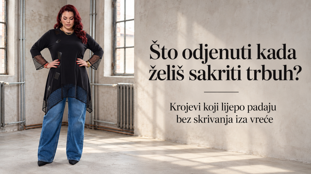 Kako sakriti trbuh odjećom