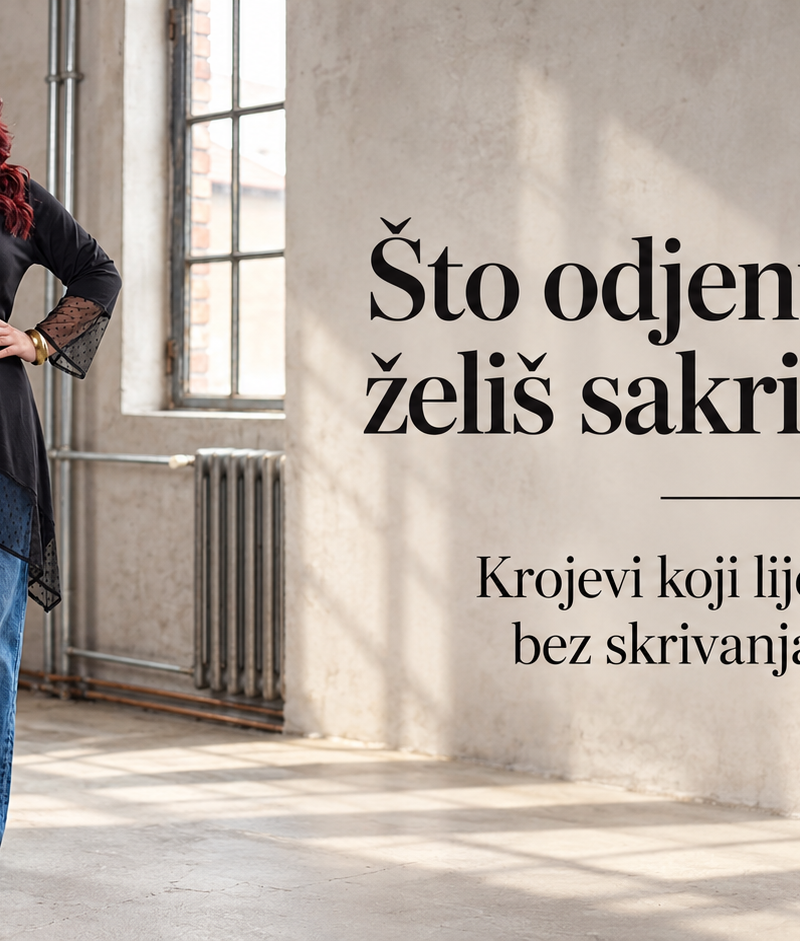 Kako sakriti trbuh odjećom
