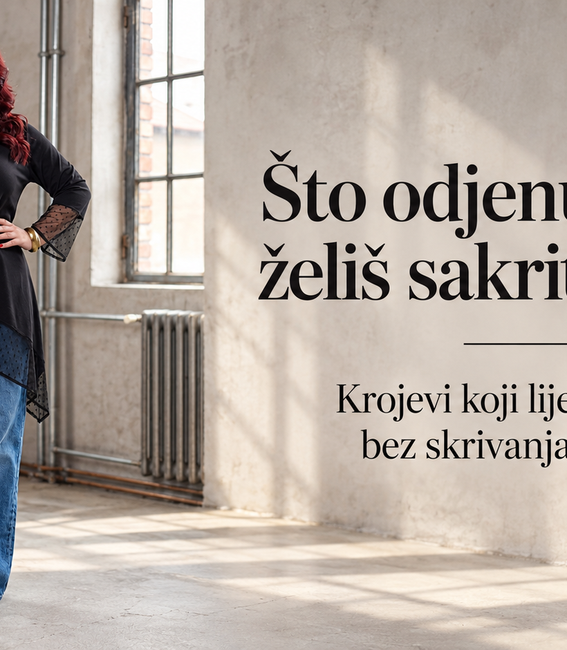 Kako sakriti trbuh odjećom